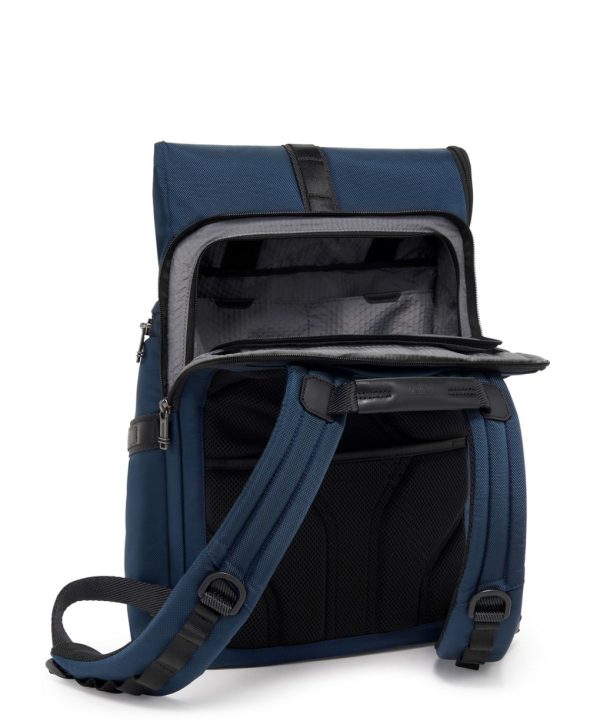 tumi backpack blue