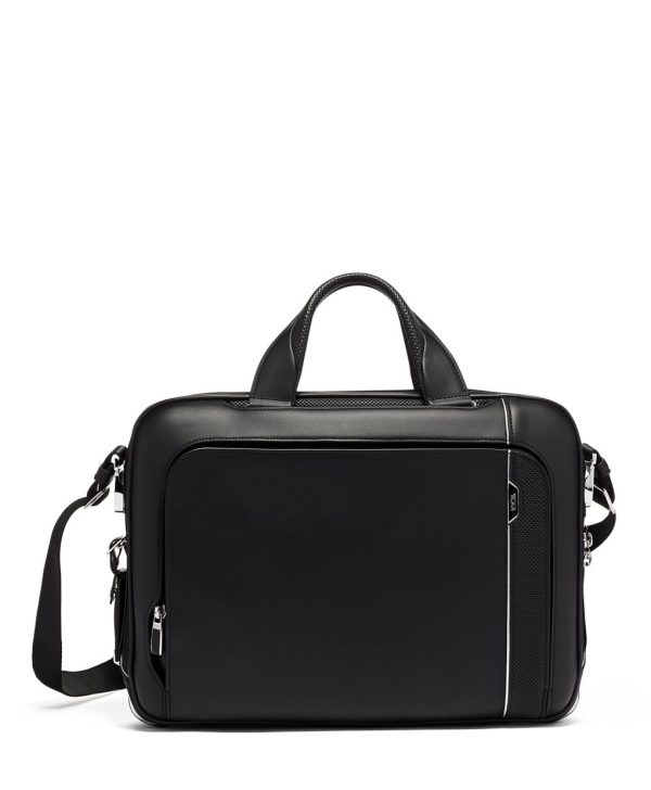 tumi laptop bag leather